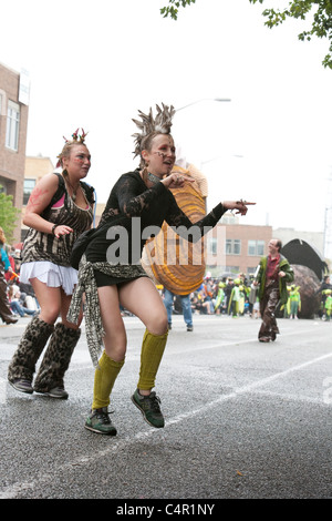 Fremont Solstice Parade 2011 Stockfoto