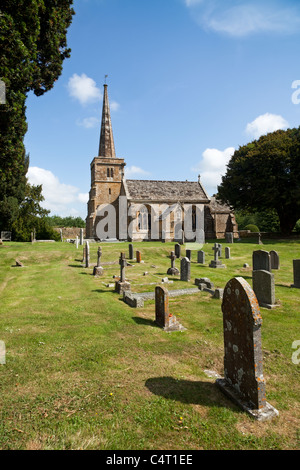 Die Kirche der Heiligen Jungfrau Maria in Compton Pauncefoot, Somerset Stockfoto