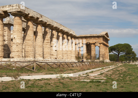 Paestum Stockfoto