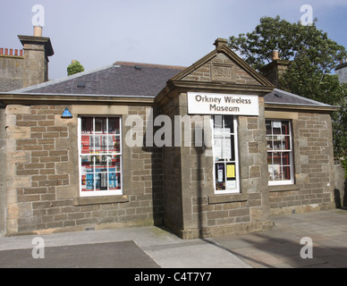 Außenseite des Orkney Wireless Museum Kirkwall Schottland Mai 2011 Stockfoto