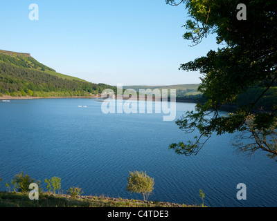 Ladybower Vorratsbehälter, Derbyshire, England, UK. Stockfoto