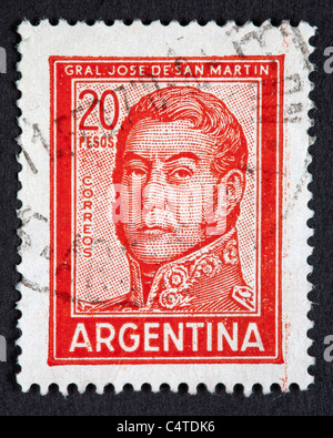 Argetine Briefmarke Stockfoto