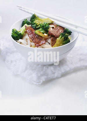 Rindfleisch und Brokkoli Stir Fry Stockfoto