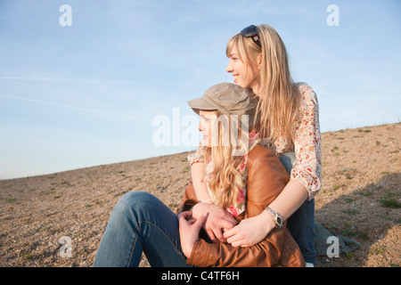 Jugendliche im freien Stockfoto