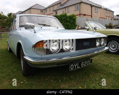 Triumph 2500 Injektion, Bude-Auto-Show, Cornwall, UK Stockfoto