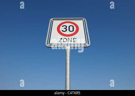 Verkehrszeichen, Hessen, Deutschland Stockfoto