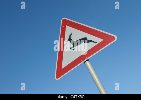 Traffic Sign, Deutschland Stockfoto