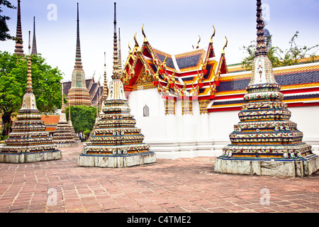 Buddha-Tempel "Wat Pho" der größte und älteste Tempel in Bangkok, Thailand, Asien Stockfoto