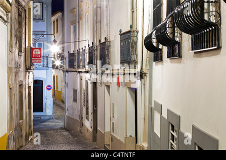 Evora ta Twilight, Europa, Portugal Stockfoto