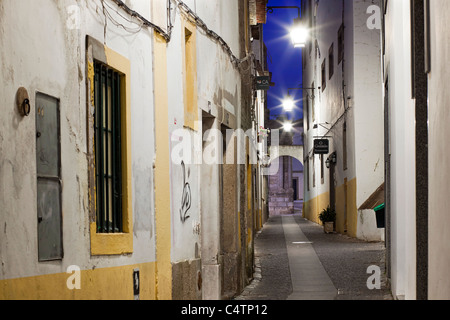 Evora ta Twilight, Europa, Portugal Stockfoto