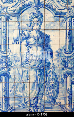 Europa, Portugal, Museu National Azulejo in Lissabon Stockfoto