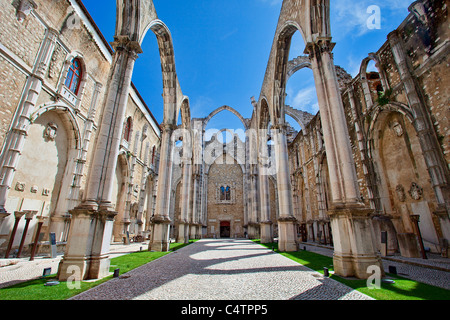 Europa, Portugal, Lissabon, Carmo Kirche Stockfoto