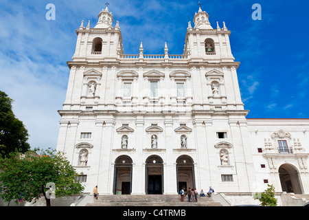 Europa, Portugal, Lissabon, São Vicente de Fora Kirche Stockfoto