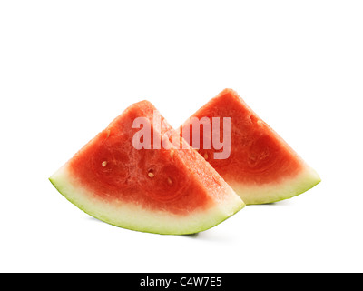 Wassermelone-Scheiben Stockfoto