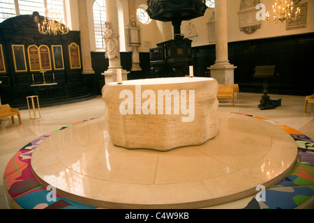 Pfarrei Kirche von Str. Stephen, Walbrook Stadt London Stockfoto