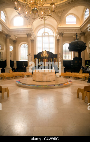 Pfarrei Kirche von St Stephen, Walbrook, City of London, Stockfoto