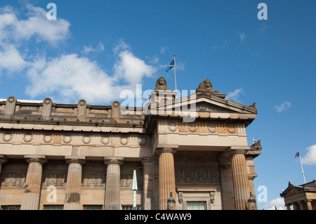 Schottland, Edinburgh. Royal Scottish Academy. Stockfoto