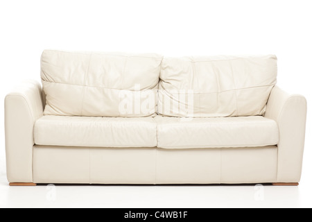 einfaches Stillleben Studioaufnahme von eine moderne couch Stockfoto