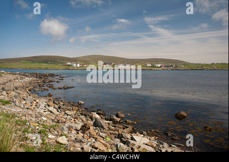 Harolds Wick Bay bei Unst auf den Shetland-Inseln, Schottland.  SCO 7286 Stockfoto