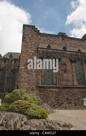 Schottland, Edinburgh. Historischen Edinburgh Castle, Scottish National War Memorial. Stockfoto