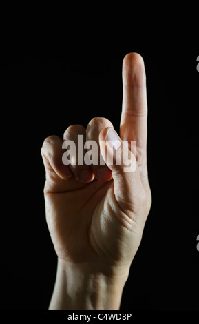 Studioaufnahme von Faust Stockfoto