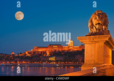 Budaer Burg in Budapest, Ungarn, Europa Stockfoto