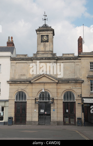 Die Shambles Markthalle in Devizes, Wiltshire, England. Stockfoto