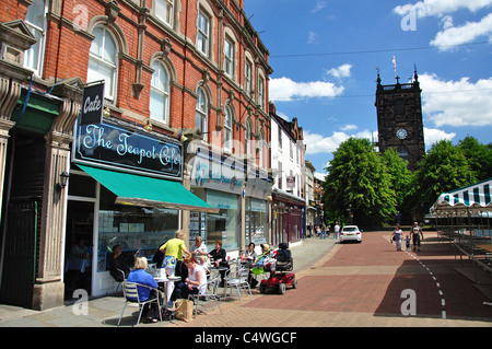 Marktplatz, Burton-Upon-Trent, Staffordshire, England, Vereinigtes Königreich Stockfoto