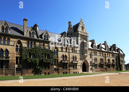 Die Wiese-Gebäude, ein Teil der University of Oxford Christ Church College in Oxford, England. Stockfoto