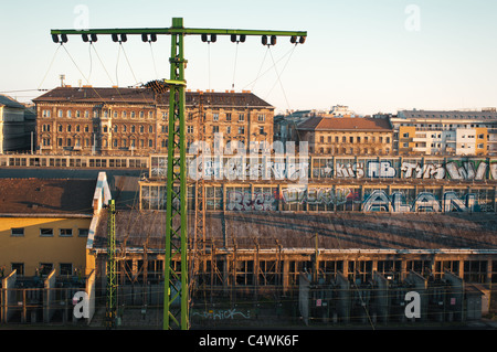 Stadtbild in Budapest Ungarn Stockfoto