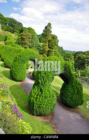 Die Gärten von Alton Towers Themenpark Alton, Staffordshire, England, Vereinigtes Königreich Stockfoto