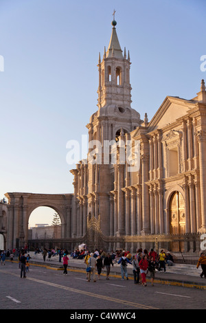 Arequipa Kathedrale, Arequipa, Kathedrale Stockfoto