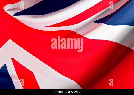 "Union Jack" - Anschluß-Markierungsfahne Stockfoto