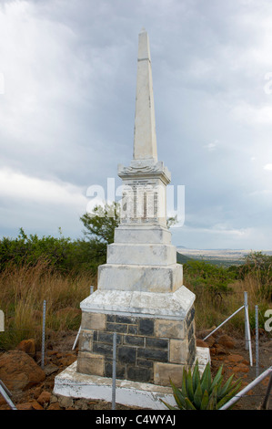 Anglo-Boer-Krieg-Denkmal für die kaiserlichen Licht Pferd Regiment auf Wagen Hügel, Ladysmith, Südafrika Stockfoto