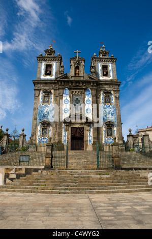 Sao Ildefonso Kirche, Altstadt von Porto, Portugal Stockfoto