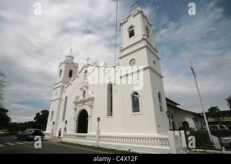 Blick von der Hauptkirche in Penonome, Provinz Cocle, Panama. Stockfoto