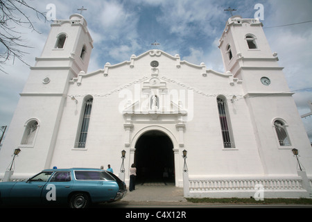 Blick von der Hauptkirche in Penonome, Provinz Cocle, Panama. Stockfoto