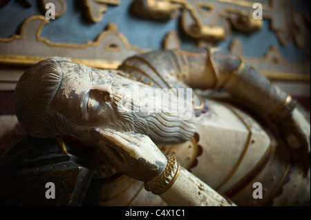 Grab von Francis Smith Lord of Wootton Manor Church of St Peter s Wooten Wawen Warwickshire UK Stockfoto