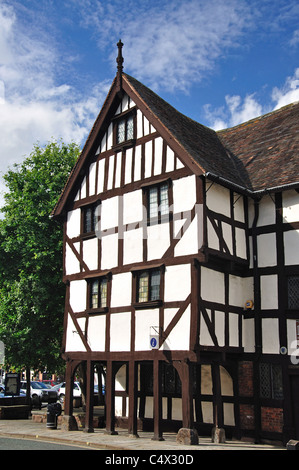 17. jahrhundert Rowley's House, Barker Street, Shrewsbury, Shropshire, England, Vereinigtes Königreich Stockfoto