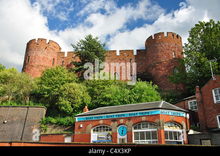 Shrewsbury Castle, Shrewsbury, Shropshire, England, Vereinigtes Königreich Stockfoto