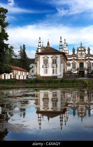 Mateus Palast (Solar de Mateus), in der Nähe von Vila Real, Portugal Stockfoto