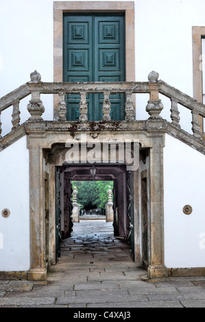 Mateus Palast (Solar de Mateus), in der Nähe von Vila Real, Portugal Stockfoto