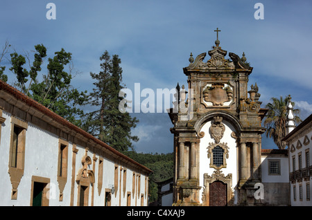 Mateus Palast (Solar de Mateus), in der Nähe von Vila Real, Portugal Stockfoto