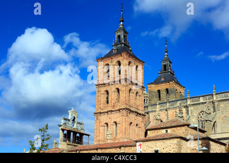 Catedral de Santa Maria de Astorga, Astorga, Leon, Spanien Stockfoto