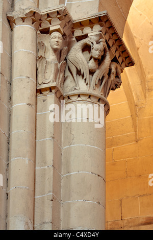 Alte Kathedrale (Catedral Vieja de Santa Maria), Salamanca, Kastilien und Leon, Spanien Stockfoto