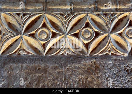 Westgotischen Kirche San Juan Bautista (7. Jahrhundert), Banos de Cerrato, Valladolid, Kastilien und Leon, Spanien Stockfoto