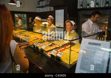 Trzesniewski Sandwich Restaurant Dorotheegasse Straße Innere Stadt Wien Österreich Mitteleuropa Stockfoto