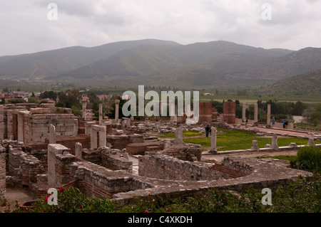 Ruinen, St. Johns Basilika, Selcuk, Türkei Stockfoto