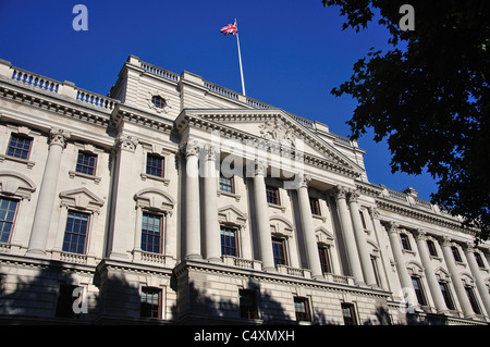 Seine Majestät's Treasury, Horse Guards Road, St. James's, City of Westminster, Greater London, England, Vereinigtes Königreich Stockfoto