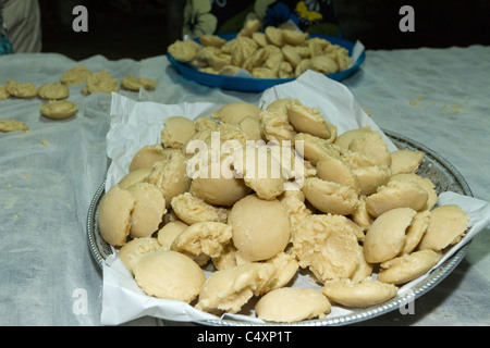 Produktion von thai Palmzucker im Hause Fabrik, Amphawa schwimmenden Markt, thailand Stockfoto